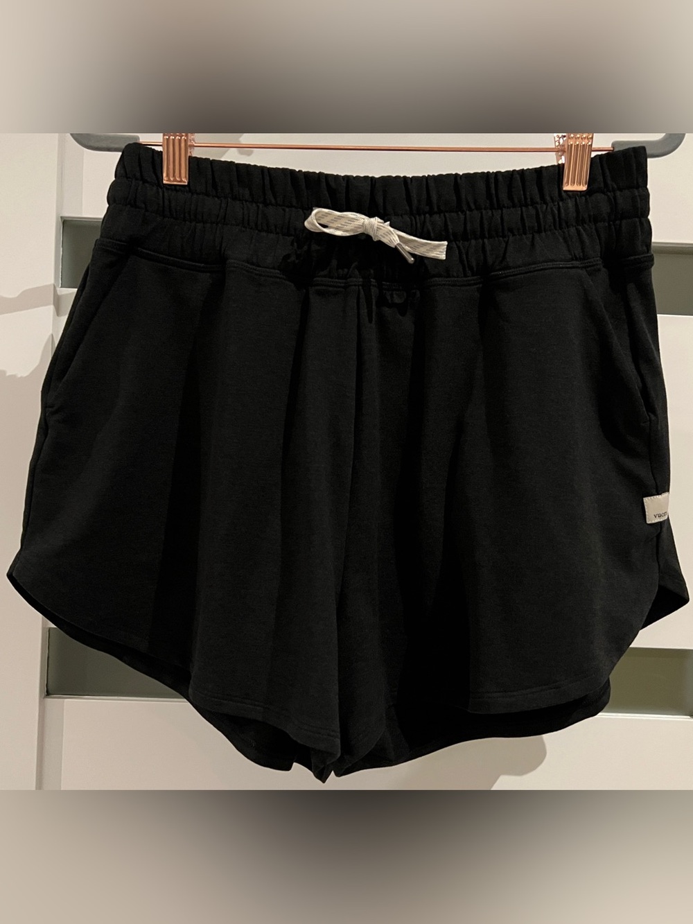 Vuori Halo Performance Shorts 2.0, Heather Black, Large